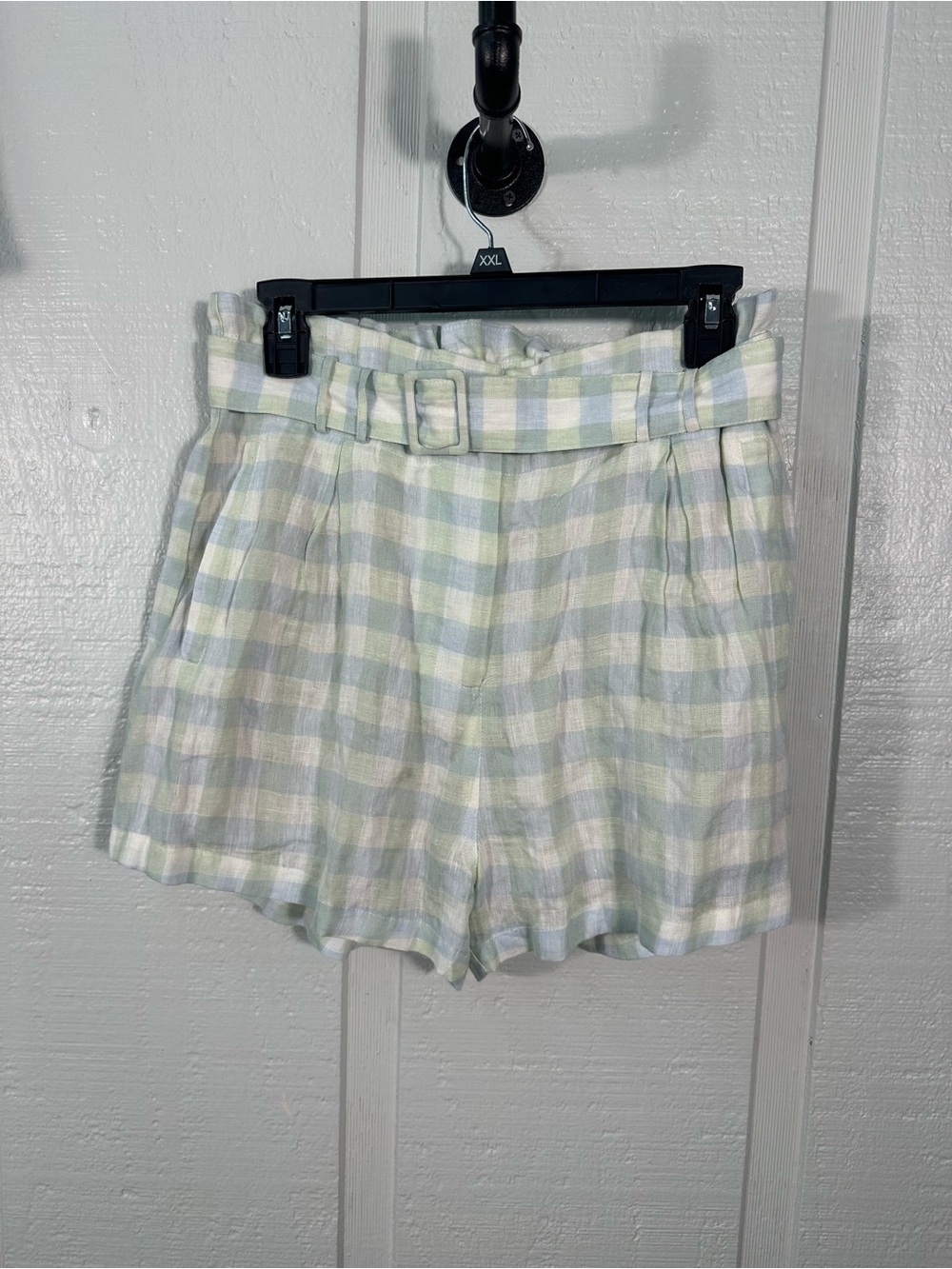 Heartloom Pastel Plaid Shorts Size Medium NWT